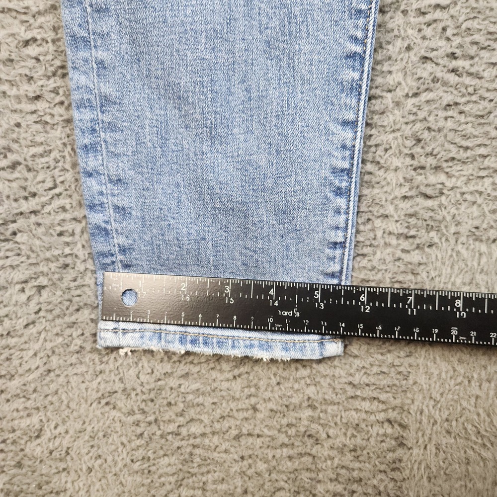 Abercrombie & Fitch Athletic Skinny Jeans Mens 28x30 Light Wash Mid Rise Stretch - Picture 6 of 11